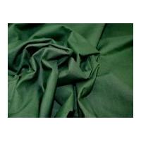 68 pick polycotton sheeting fabric bottle green