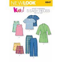 6847 - New Look Child Sleepwear A 382230