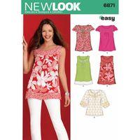 6871 - New Look Ladies\' Tops A (10-22) 382233