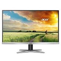 69cm (27\'\') Wide, 16:9 LED WQHD ZeroFrame 1ms 100M:1 ACM 350nits DVI HDMI DisplayPort MM Euro/UK EMEA MPRII Silver Acer EcoDisplay