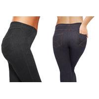 699 instead of 1299 for a ladies jeggings in black or blue from ckent  ...