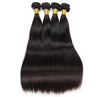 6A Brazilian Virgin Hair 4 Bundles 200g Straight Human Hair Virgin Brazilian Straight Hair