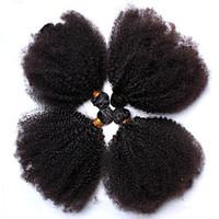 6a cara hair products mongolian kinky curly hair extensions 4pcs afro  ...