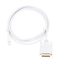 6Ft / 1.8m Mini Display Port DP (Male) to DVI-D (Male) Converter Adapter Cable for MacBook MacBook Pro MacBook Air