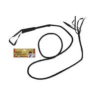 6ft Black Novelty Bull Whip