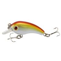 6g Lifelike Hard Fishing Lure Chubby Fatty Crank Bait Tackle with Treble Hooks