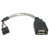 6in usb 20 cable usb a female to usb motherboard 4 pin header ff