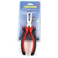 6in End Wire Stripping Pliers Satin Finish Yello