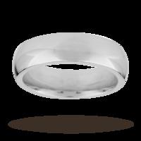 6mm gents heavy court wedding ri...