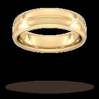 6mm Slight Court Standard Groove...