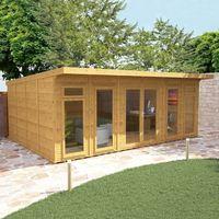 6m x 4m Insulated Garden Room - FREE Installation | Waltons