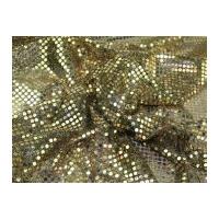 6mm round sequins dress fabric goldblack