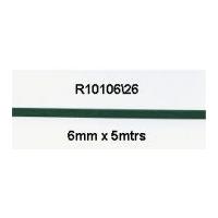 6mm Bowtique Double Face Satin Ribbon Green