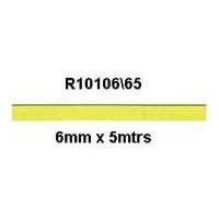 6mm Bowtique Double Face Satin Ribbon Harvest Yellow