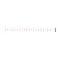 6mm Celebrate Grosgrain With Spots Ribbon White & Baby Pink
