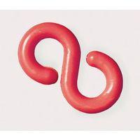 6MM S HOOK RED - PACK OF 10