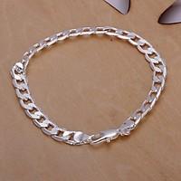 6M European Fashion 925 Silver Chain Bracelets(1Pc)