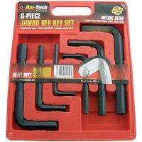 6pc Jumbo Hex Key Set