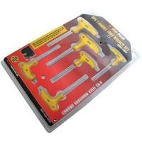 6pc t handle torx key set