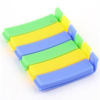 6PCS Candy Color Fresh Food Sealing Clip Family Essential Keep Innovation Kitchen Tools