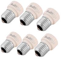 6PCS YouOKLight E27 to Gu10 LED Bulb Adapter Converter (AC6V-265V)