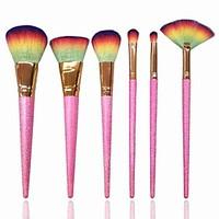 6pcs gradient color makeup brush set blush brush eyeshadow eyeliner br ...