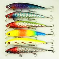 6pcs Hengjia Minnow Baits 15g 120mm Fishing Lures