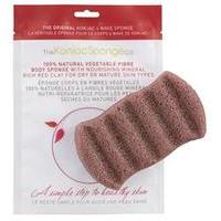 6Wave Konjac Sponge Red Clay 1sponge