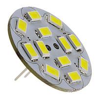 6W G4 LED Spotlight 12 SMD 5730 570 lm Natural White DC 12 V