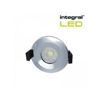 6W 3000K Fire-rated Dimmable Downlight Chrome
