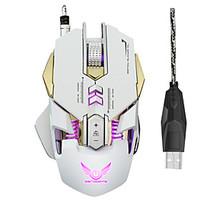7 buttons led mechanical mouse wired 3200dpi usb optical mouse compute ...