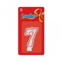 \"7\" Numeral Candle - 7.6cm