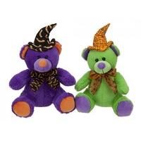7\' Halloween Teddy Bear With Witch\'s Hat