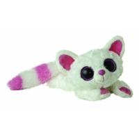 7 pink white yoohoo friends pammee fennec fox lying soft toy