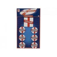 7 Piece England Design Badge Set