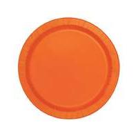 7\" Round Paper Plates x 20