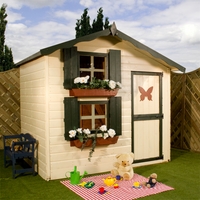 7\' x 5\' Honeypot Snowdrop Cottage with Loft