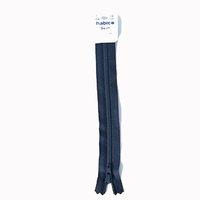 7 Habico Tagged YKK Nylon Zip - Navy 374328