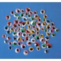 7 & 10mm 230 Piece Coloured Eyes With Lashes Pack