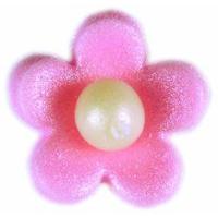 7 Pink Flower Blossom Sugarcraft Cake Toppers/ Decorations