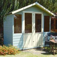 7 x 5 waltons bournemouth wooden summer house