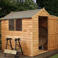 7 x 5 Waltons Overlap Apex Wooden Shed