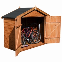7\' x 3\' Walton\'s Select Tongue And Groove Wooden Bike Shed