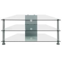 7 Series Clear Glass Tv Stand