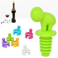 7 Pcs/Set Wine Cup Silicone Marker Bars Or Party Prevent Confuse Rubber Wine Glasses Label With Bottle Stopper Random Color