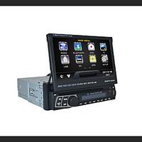 7 Inch 1Din TFT-Screen In-Dash Detachable Panel Car DVD Player with GPS, BT, RDS, iPod, Touch Screen
