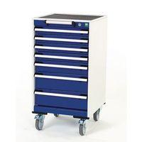 7 DRAWER MOBILE CABINET - H X W X D : 980 X 525 X 525