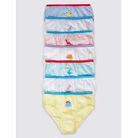 7 Pack Pure Cotton Briefs (18 Months - 12 Years)