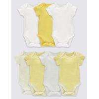7 Pack Pure Cotton Baby Bodysuits