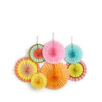 7 Piece Fan Decoration Set